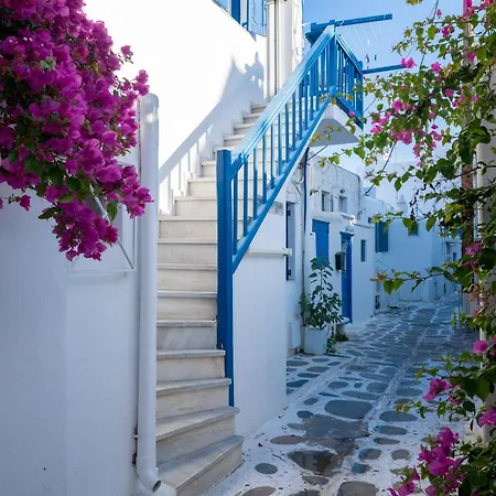 公寓 Mykonos Town Aura Panorama With Private Terrace *
