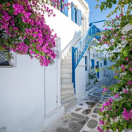 Mykonos Town Aura Panorama With Private Terrace * Megali Ammos (Mykonos)