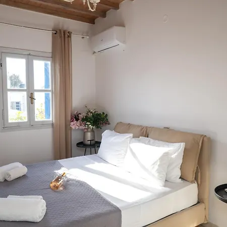 Mykonos Town Aura Panorama With Private Terrace * Megali Ammos