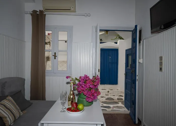 Mykonos Town Aura Panorama With Private Terrace Daire