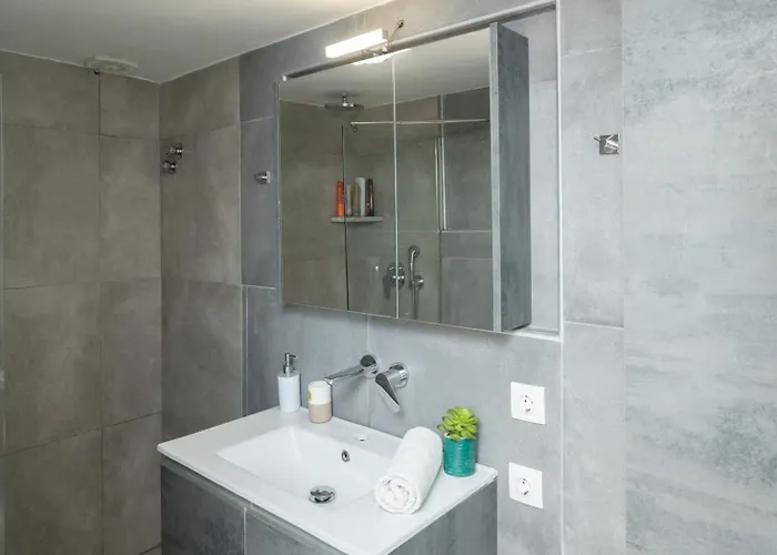 아파트 Mykonos Town Aura Panorama With Private Terrace