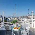 Mykonos Town Aura Panorama With Private Terrace Lejlighed Megali Ammos (Mykonos)