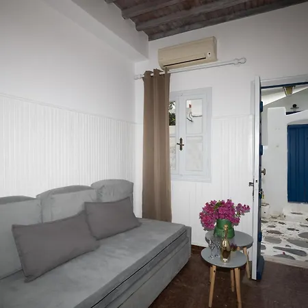 아파트 Mykonos Town Aura Panorama With Private Terrace 스키아토스타운