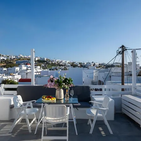 Mykonos Town Aura Panorama With Private Terrace *